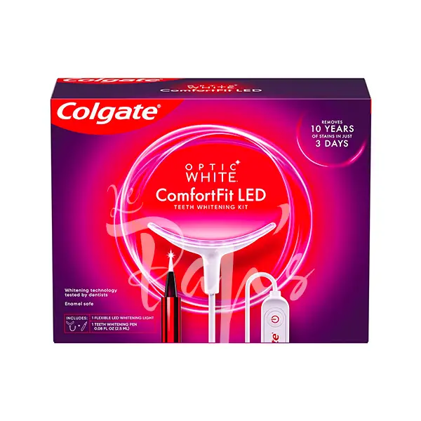 COLGATE Optic White ComfortFit LED Teeth Whitening Kit