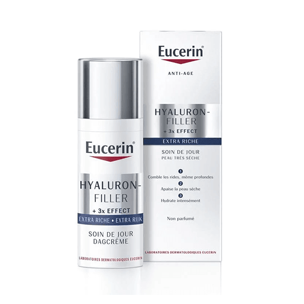 EUCERIN HYALURON-FILLER EXTRA RICHE Soin de Jour peaux sèches