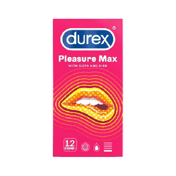 DUREX Preservatif PleasureMax  ( 12 )