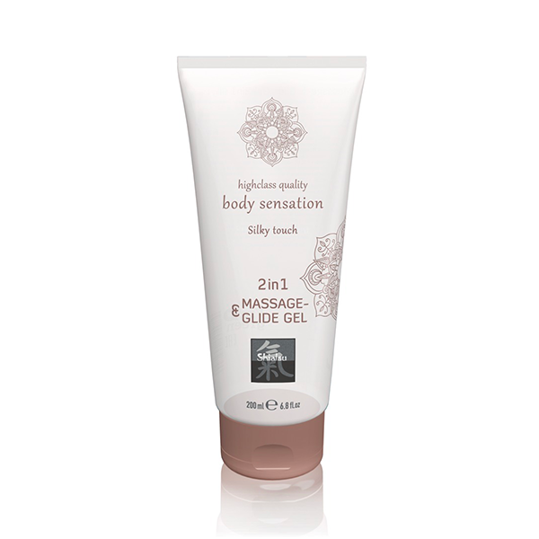 HOT SHIATSU Massage & Glide Gel 2in1