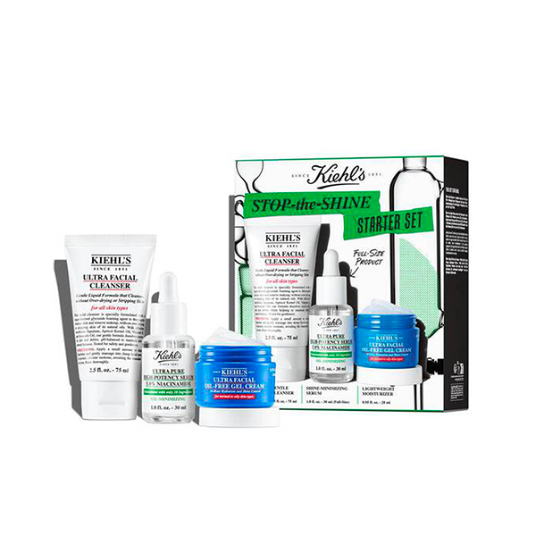 KIEHLS Le Coffret Purifiant : Stop-The-Shine Starter Set